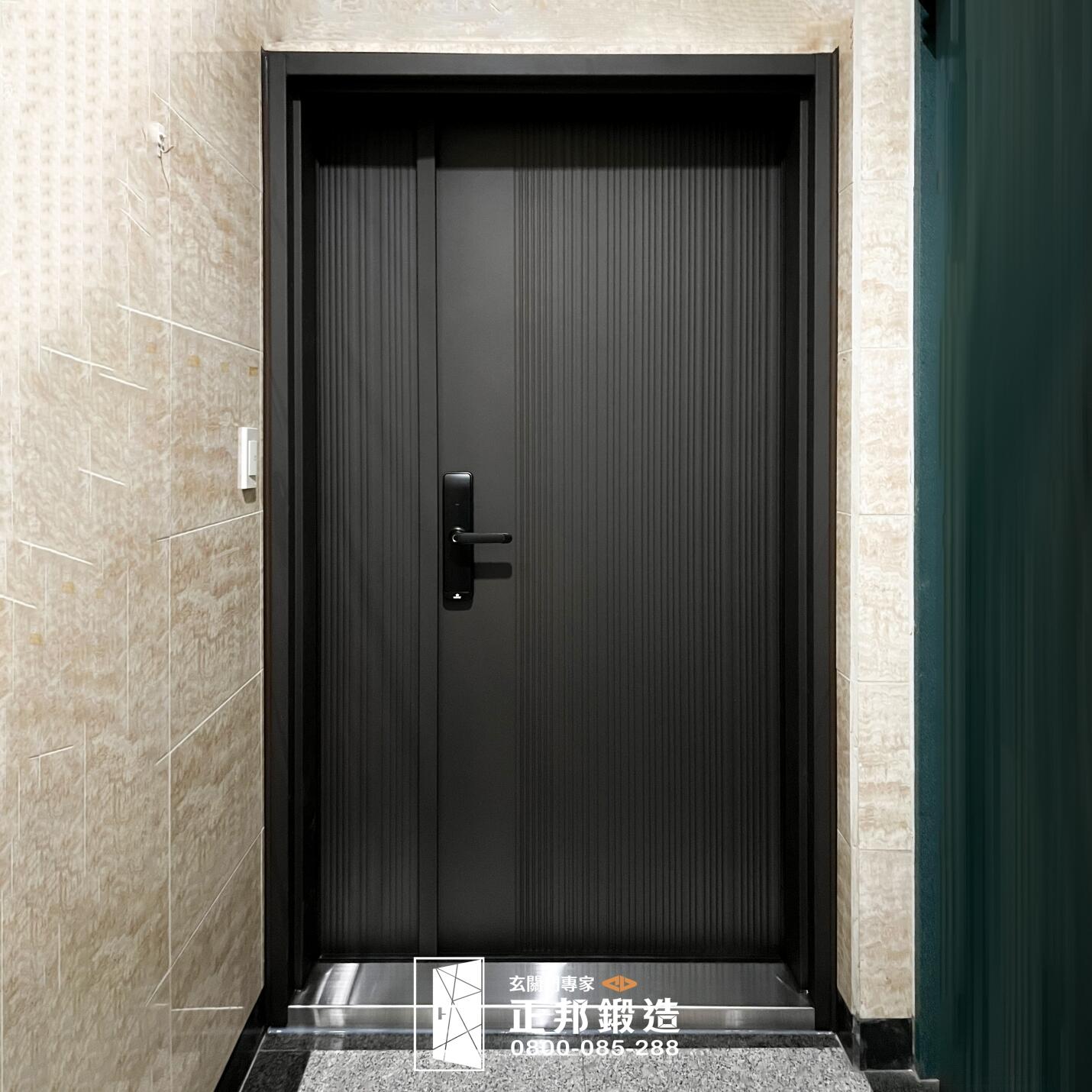 新店子母門款式 FR-81255G咖啡砂