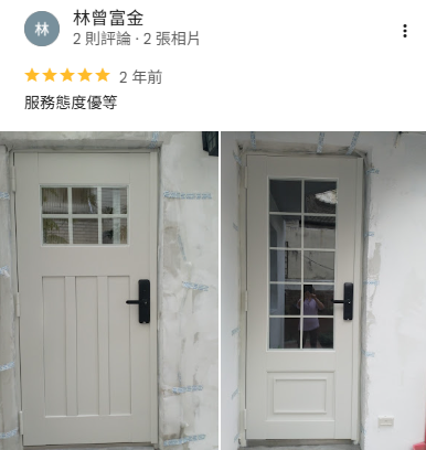 正邦玄關門評價-新竹包框換門客戶評價 極簡灰色玄關門安裝案例