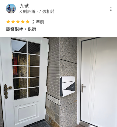 正邦玄關門評價-台中包框換門客戶評價 極簡灰色玄關門安裝案例