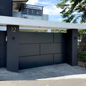 客製化電動大門設計C9C-1105