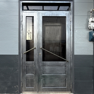 外玄關門 復古金屬門 C9B-1076