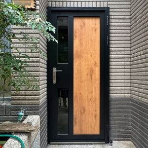 度假風透光玻璃門 C9B-3019