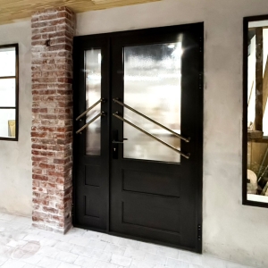 外玄關門 復古金屬門 C9B-1076