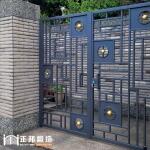 【好看的庭院小鐵門設計】院子鐵門-庭院小門-花園門-戶外鐵門C9C-2058
