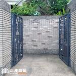 【好看的庭院小鐵門設計】院子鐵門-庭院小門-花園門-戶外鐵門C9C-2058