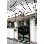 遮雨棚(3803+透明平板PC板)