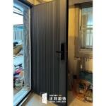 竹東直紋鑄鋁門款式 FR-2898G深灰砂