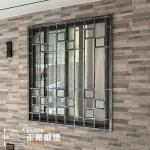 C9D-1019 透天1樓防盜窗 酷銀色