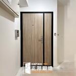 C9B-6025 5000太妃冷杉(烤漆顏色FR-9623)中壢包框子母門 (1)
