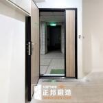 C9B-6025 5000太妃冷杉(烤漆顏色FR-9623)中壢包框子母門 (2)
