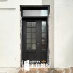 淡水子母門安裝C9B-1078 (烤漆顏色FR-81255) (3)