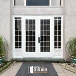 新竹透天雙開玻璃門面C9B-1078 (烤漆顏色FR-1738) (8)