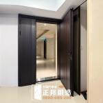 C9B-2058 (烤漆顏色FR-8679)新竹子母門換門 包框換門隔音改善 (3)