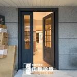 C9B-1078 (烤漆顏色FR-2910)新北新作子母門安裝 (2)