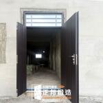 C9B-2040 (烤漆顏色FR-9637) 台南透天子母門安裝含開天 (3)