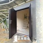 C9B-2060 (烤漆顏色FR-9637) 新竹子母門安裝 (2)