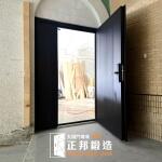 C9B-2058 (烤漆顏色FR-9623)台中子母門安裝 (3)