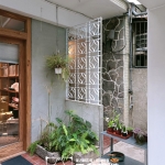 C9D-2011 台北咖啡廳 商業空間 窗花屏風安裝 (2)