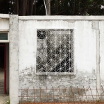 C9D-3018 三菱防盜窗安裝 屏風窗花(噴漆白色)  (2)