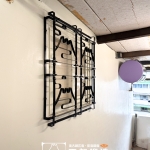 C9D-2008 (烤漆顏色FR-9622M1) 台北鐵花窗廠商安裝 (2)