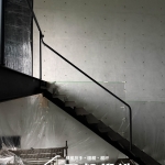 工業風黑色樓梯扶手 C9E-1080 極簡線條設計(黑消光 烤漆顏色FR-9622M1)