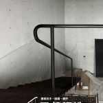 工業風黑色樓梯扶手 C9E-1080 極簡線條設計(黑消光 烤漆顏色FR-9622M1)