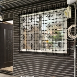 線條造型鐵窗C9D-2016 (烤漆顏色FR-9622M1) 鐵窗花訂製安裝