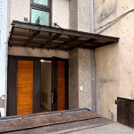 C9G-1029(古典褐)玻璃(10mm強化茶色玻璃5片) 龍潭雨遮安裝 (1)