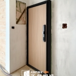 C9B-6027 門框烤漆2898G 木紋2518NTD亞麻紅豆杉 新竹換門廠商推薦 (3)