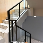 C9E-4024(FR-2910M1)(10光強) 汐止玻璃樓梯扶手廠商安裝 (6)