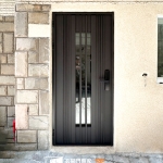 C9B-1058 烤漆顏色(FR-9637) YALE 電子鎖 門安裝案例 (1)