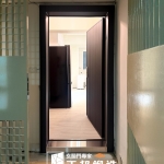 C9B-2003 (烤漆色FR-2910) 地檔 瞄眼 台北大門安裝案例 (2)