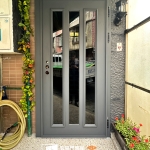 C9B-1060 (FR-2910) 中壢透天玻璃外門安裝 (3)