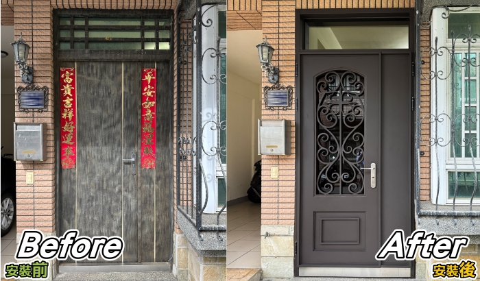為什麼透天一樓大門要選無門縫設計？夏天防蚊蟲、冬天擋冷風｜正邦鍛造