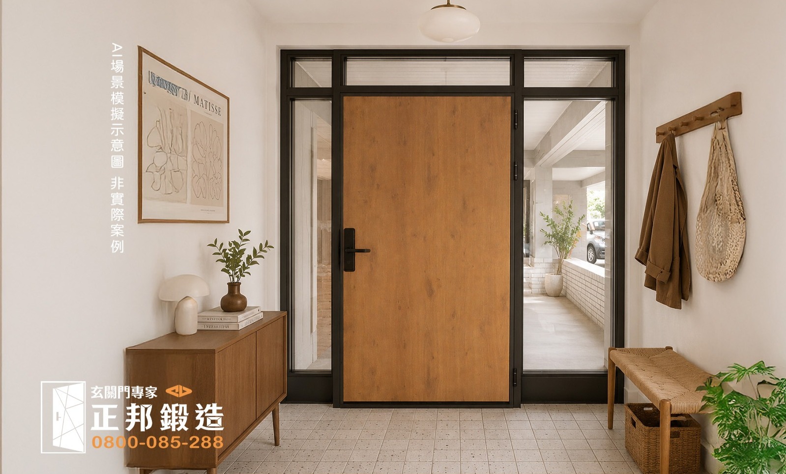 烘焙店玻璃門設計｜溫馨櫥窗展示門｜麵包店蛋糕店裝修案例｜正邦鍛造